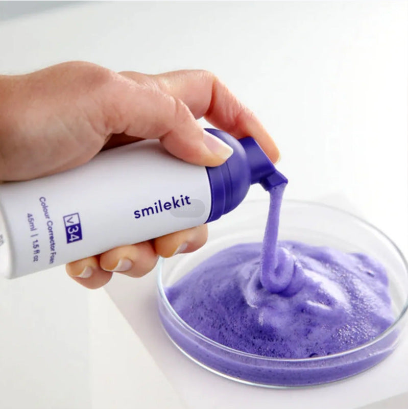 V34 Purple Mousse Foam Toothpaste - My Store